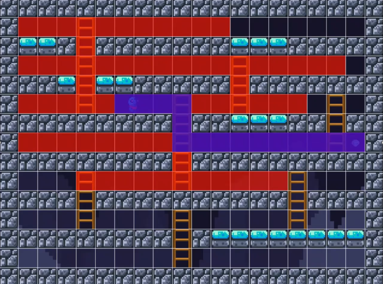 Image of Single and Multi Agent in a Maze Game project.